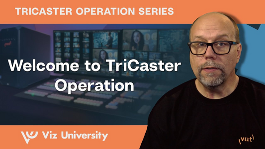 TriCaster Operation Course Now on YouTube