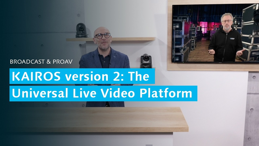 KAIROS V2 Enhancements Improve Broadcast and Event Production Workflows