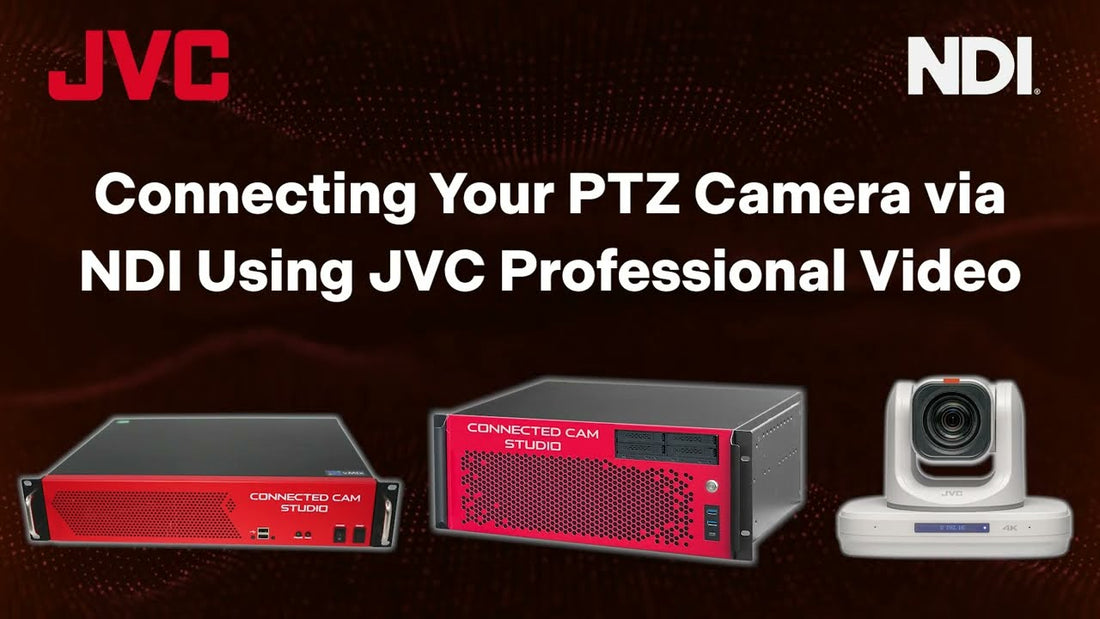 How to Wirelessly Connect Your JVC NDI-Enabled PTZ Camera to vMix: A Step-by-Step Guide