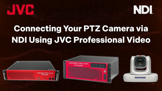 How to Wirelessly Connect Your JVC NDI-Enabled PTZ Camera to vMix: A Step-by-Step Guide