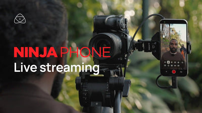 Atomos Ninja Phone and Cloud Studio for Streaming Live to Social Media