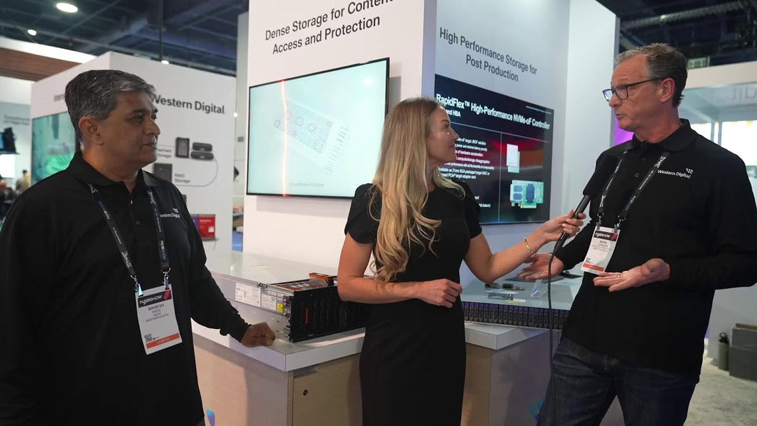 Western Digital Unveils New Storage Solutions at NAB Show 2025 Las Vegas