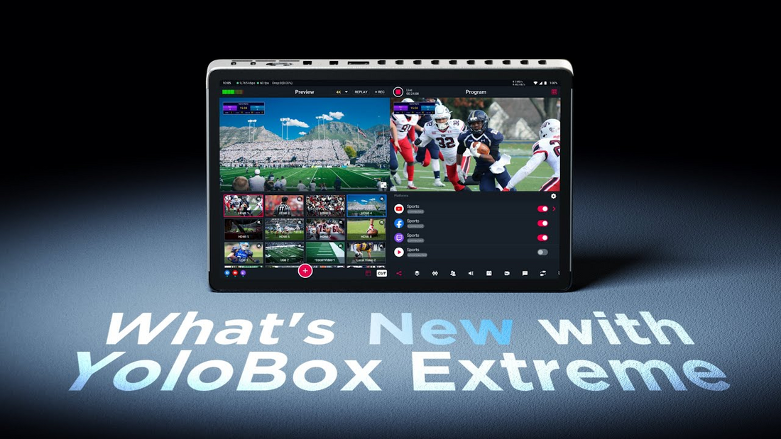 YoloBox Extreme Hands-On: Best Portable Streaming Switcher for Pro Creators