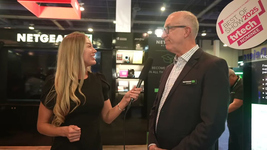Netgear Showcases Broadcast Over IP Innovations at NAB 2025