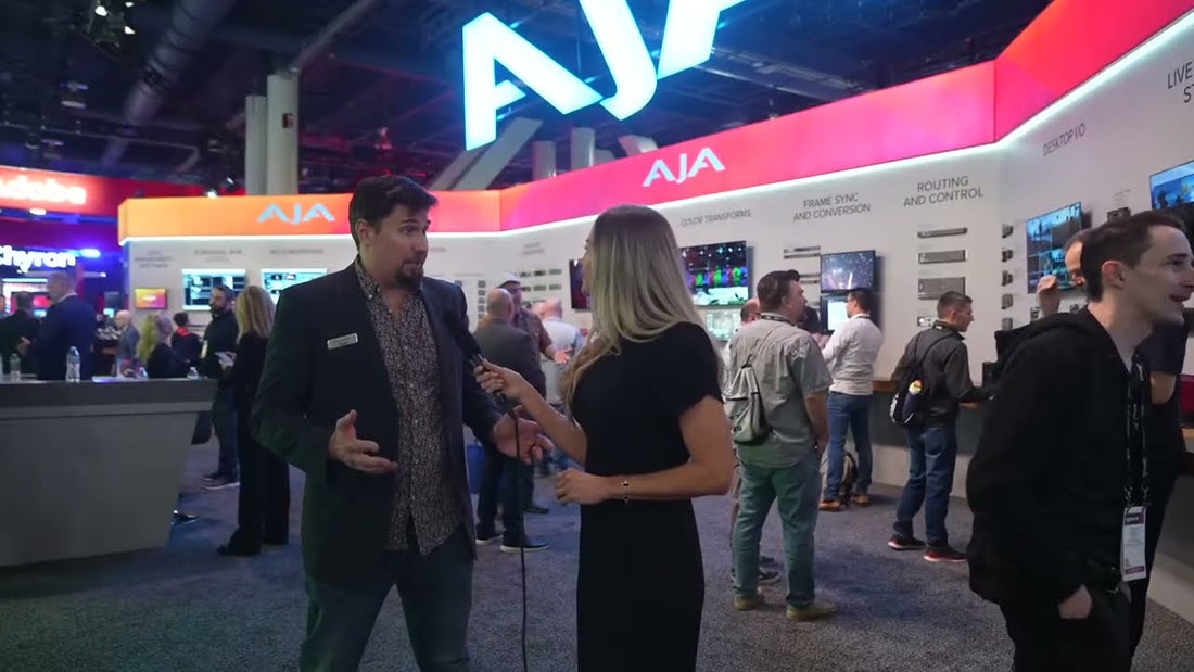 AJA Unveils New IP Video and Routing Solutions at NAB Show 2025 in Las Vegas