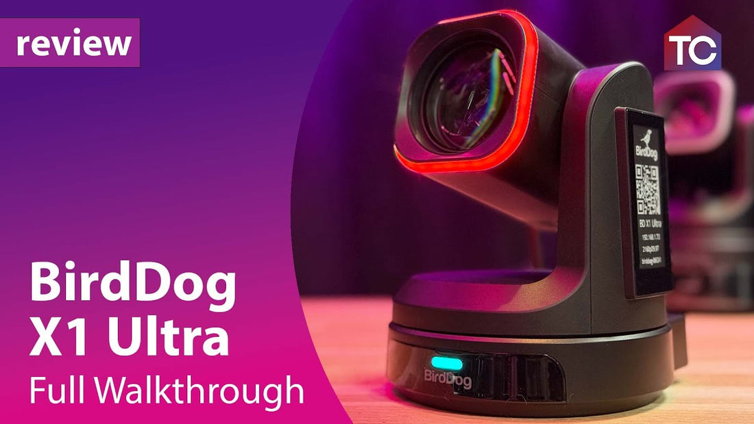 BirdDog X1 Ultra PTZ Camera Full Walkthrough | Unboxing, Setup & Control with vMix, NDI, WebUI