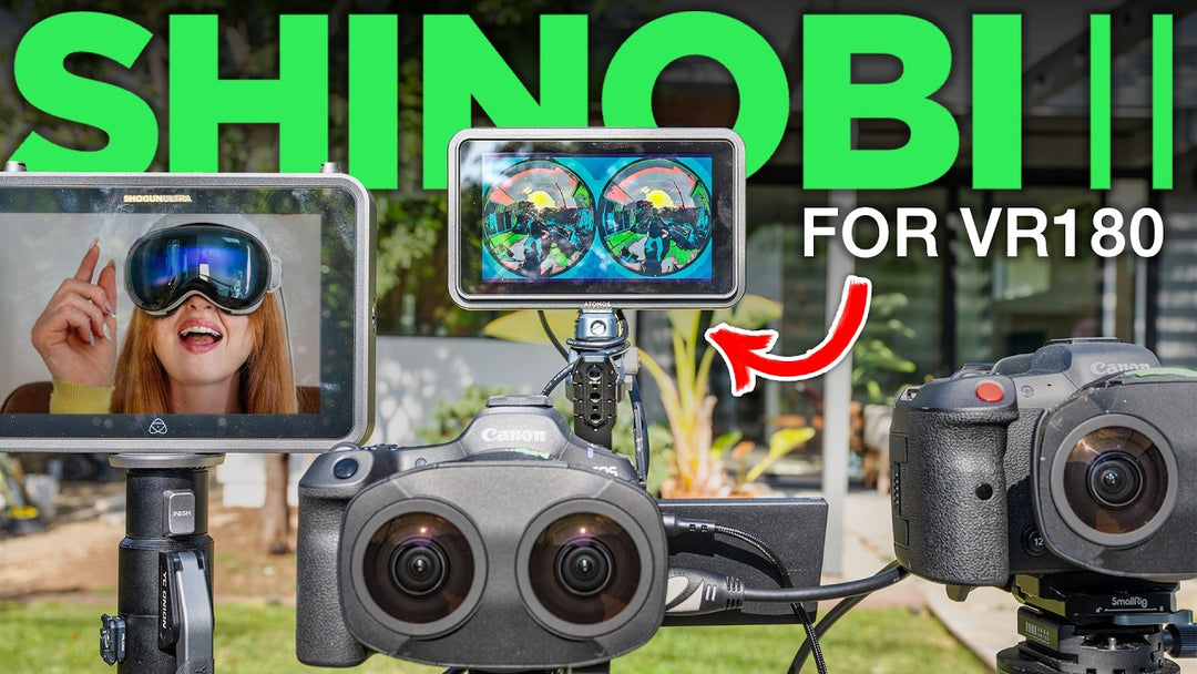 Atomos Shinobi II for Canon R5 II & R5C is the Best