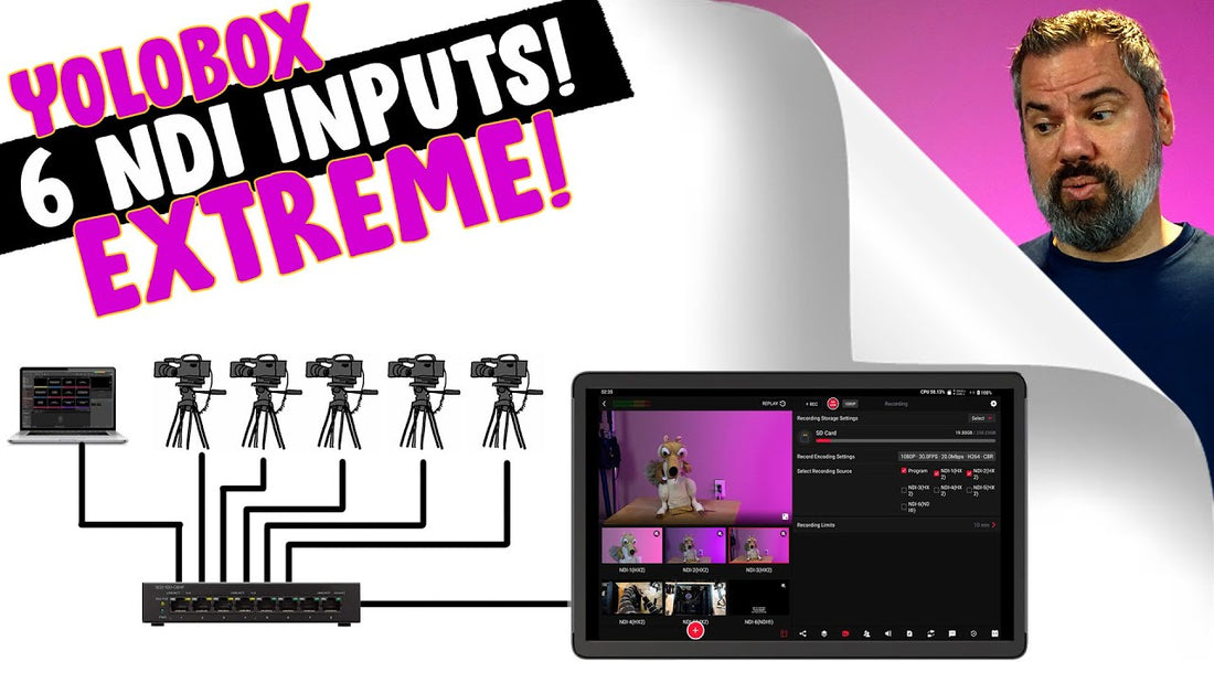 YoloBox Extreme: The Ultimate NDI Streaming Solution for Live Streaming