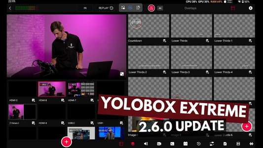 YoloBox Extreme Gets a Major Update: New Features for Live Streaming