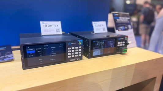 Kiloview Demonstrates Complete NDI Workflow with RF02 & CUBE X1 at NAB 2026