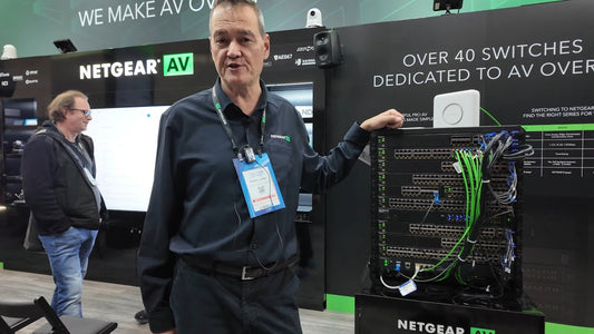 NETGEAR AV at ISE 2025: Revolutionizing AV over IP with SMPTE ST 2110, IPMX, WiFi 7, AI, and Ultra-Low Latency Solutions