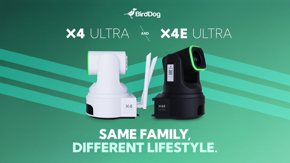 BirdDog X4 Ultra vs X4E Ultra: Which Camera Fits Your Workflow?