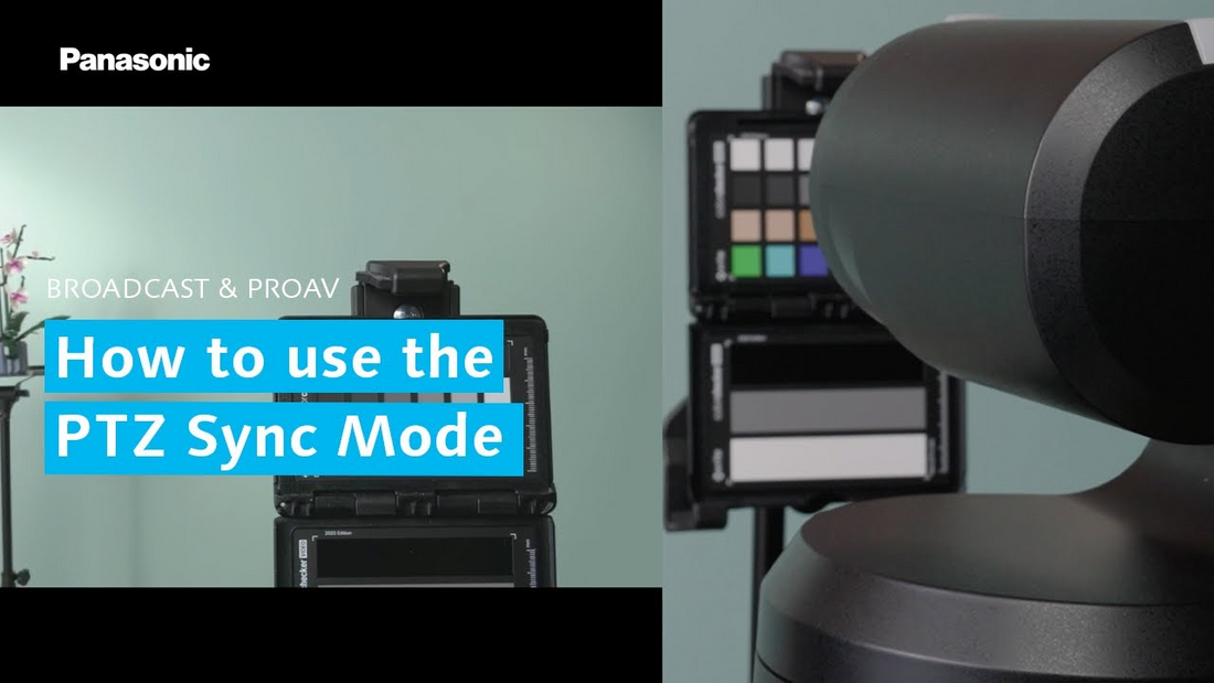 Go Live with One Camera Like a Pro: Panasonic AW-UE160’s Preset PTZ Sync Explained