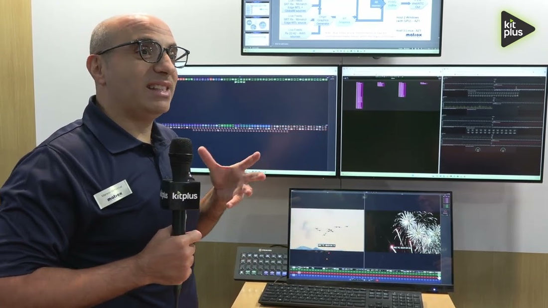 Revolutionizing Live Production: Matrox Showcases Software-Defined Solutions at NAB 2025