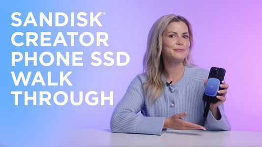 Why Every Mobile Creator Needs the SanDisk Creator Phone SSD