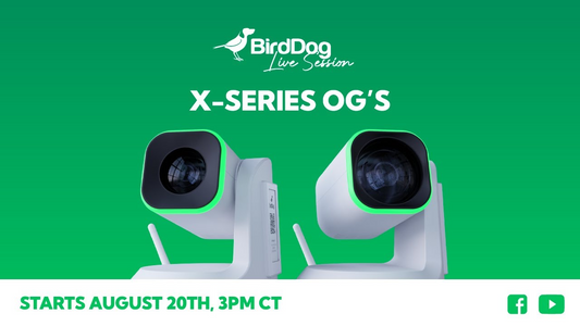 Discover the Power of BirdDog X-Series Cameras