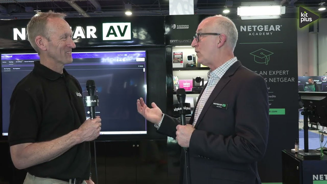 NETGEAR Showcases 400+ Certified AV Partners at NAB 2025 with KITPLUS Interview