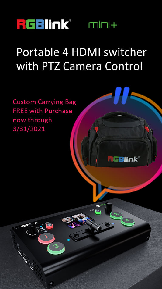 RGBlink Free Bag with mini or mini+