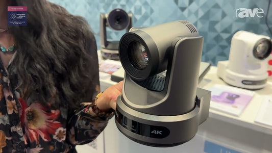 PTZOptics Move 4K PTZ Camera with Built-In Tracking Unveiled at ISE 2025