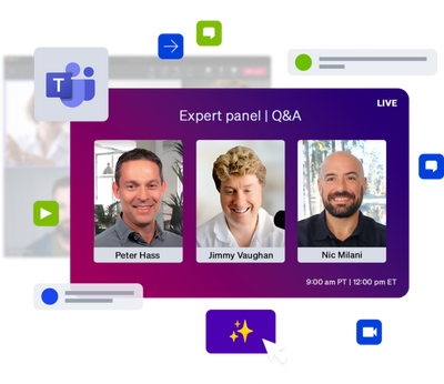 Epiphan Expert Panel & Q&A : Easy mode: level up Microsoft Teams for high-impact events
