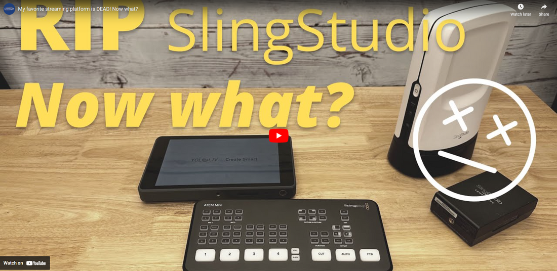 SlingStudio Was Great  - You Can Use Yolobox Pro and Other Gear to Replace It