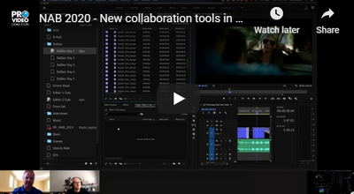 Adobe Premiere Pro and the New Productions Workflow