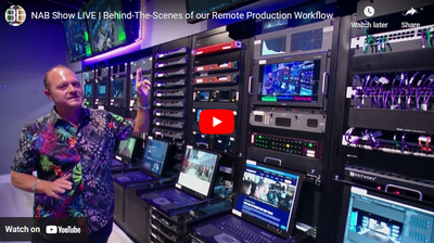 TriCaster & NDI Power Remote Production for NAB Show 2023 Live