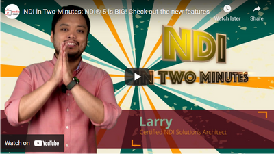 NDI 5 in Two Minutes: BIG New Features!