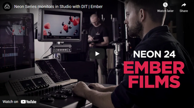 Atomos Neon Series Monitors are Perfect for DIT