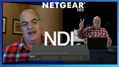 NDI Infrastructure with Glen Seaman & Netgear for NDI November