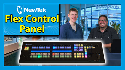 NewTek Flex Control Panel with Unprecedented Control from Anywhere