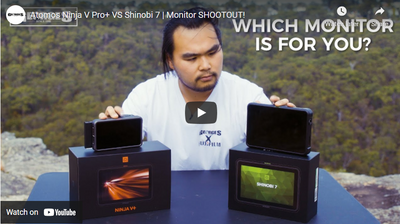 Atomos Ninja V Pro+ VS Shinobi 7 | Monitor SHOOTOUT!