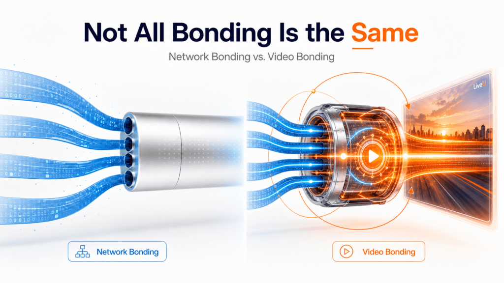 Why Video Bonding and Network Bonding Are Not the Same for Live Production