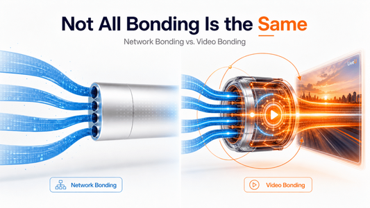 Why Video Bonding and Network Bonding Are Not the Same for Live Production