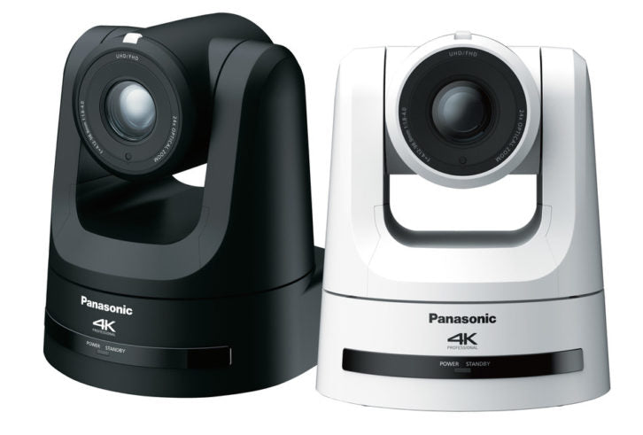 Panasonic AW-UE100 is world's first 4K/60P PTZ cam with NDI and SRT