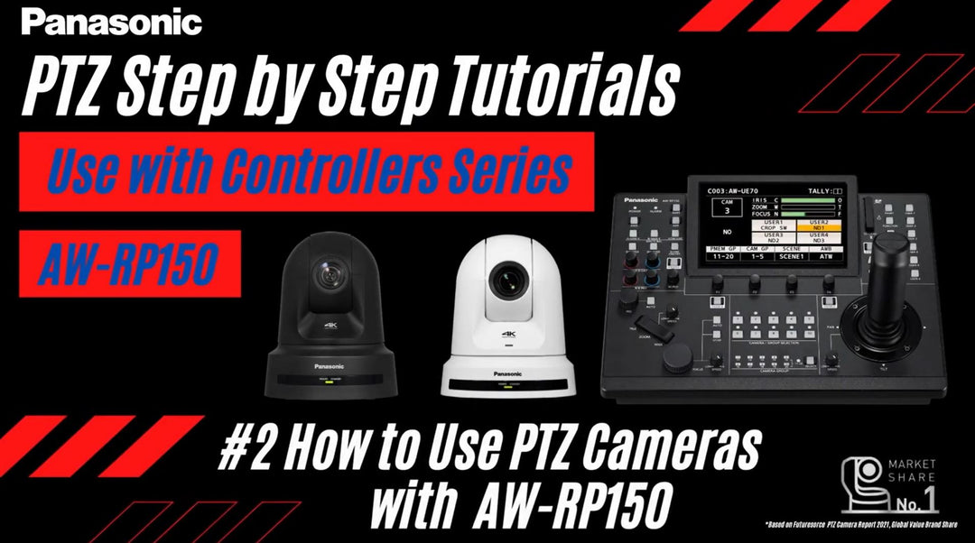 Panasonic AW-RP150 PTZ Controller Tutorial