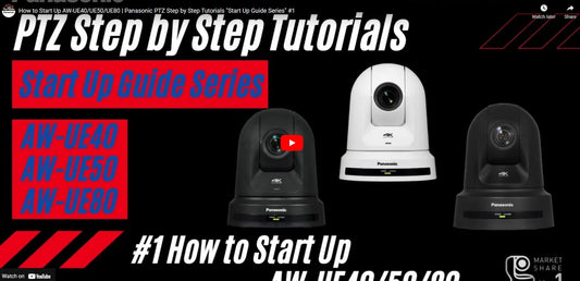 Panasonic PTZ camera set up guide