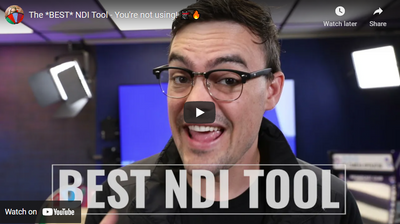 NDI Studio Monitor is the FREE NDI Tool you need to Download TODAY!