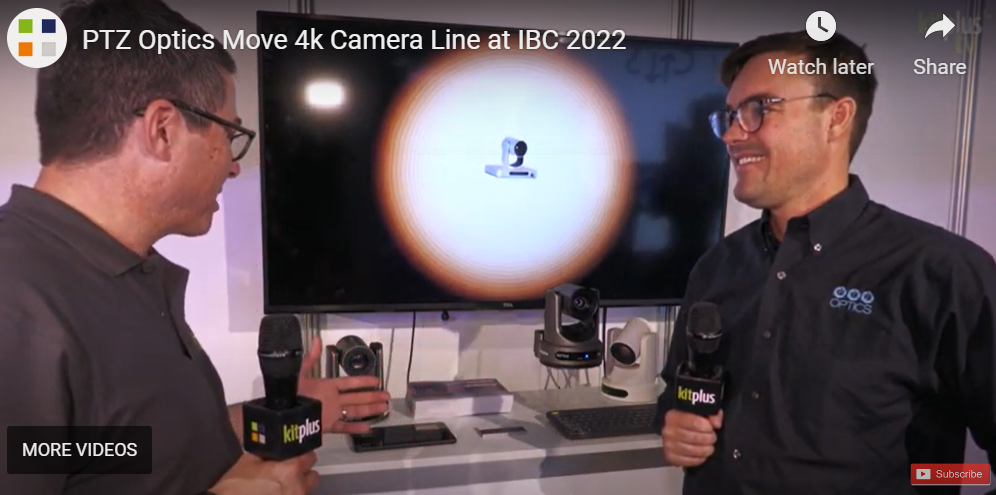 Introducing the new PTZOptics Move 4K product line