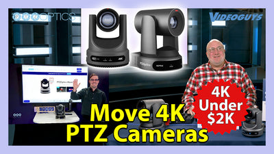 Introducing New Affordable 4K Auto-Tracking PTZ Cameras with Total Connectivity