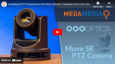 PTZOptics Move SE is Amazing for Churches, Schools, & Corporate Video