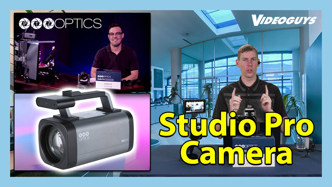 Introducing the PTZOptics Studio Pro