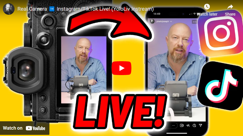 YoloLiv Instream Enables Pro Cameras for TikTok & Instagram Live