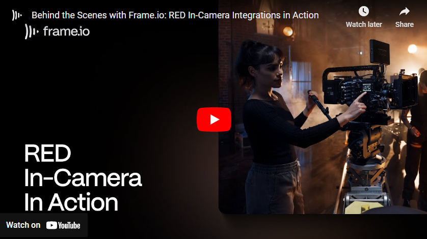 RED KOMODO & V-RAPTOR Direct to Cloud Workflows with Frame.io