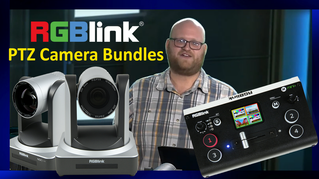 Bundle the RGBlink mini+ with the New RGBlink PTZ Cameras and Save!