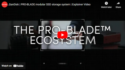 SanDisk Professional Pro-Blade Ecosystem
