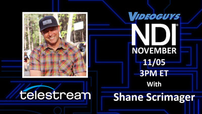 Telestream Webinar with Shane Scrimager for NDI November
