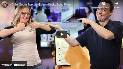 StreamGeeks Take a Deep Dive into NDI 5 and Zoom Rooms Integration