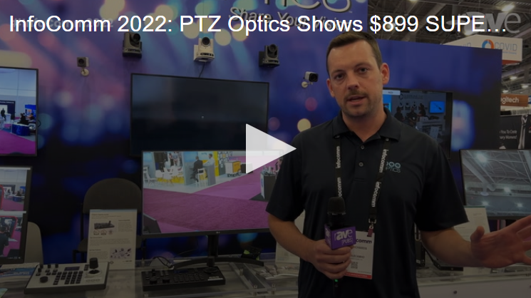 PTZOptics SuperJoy Joystick is a hit at InfoComm