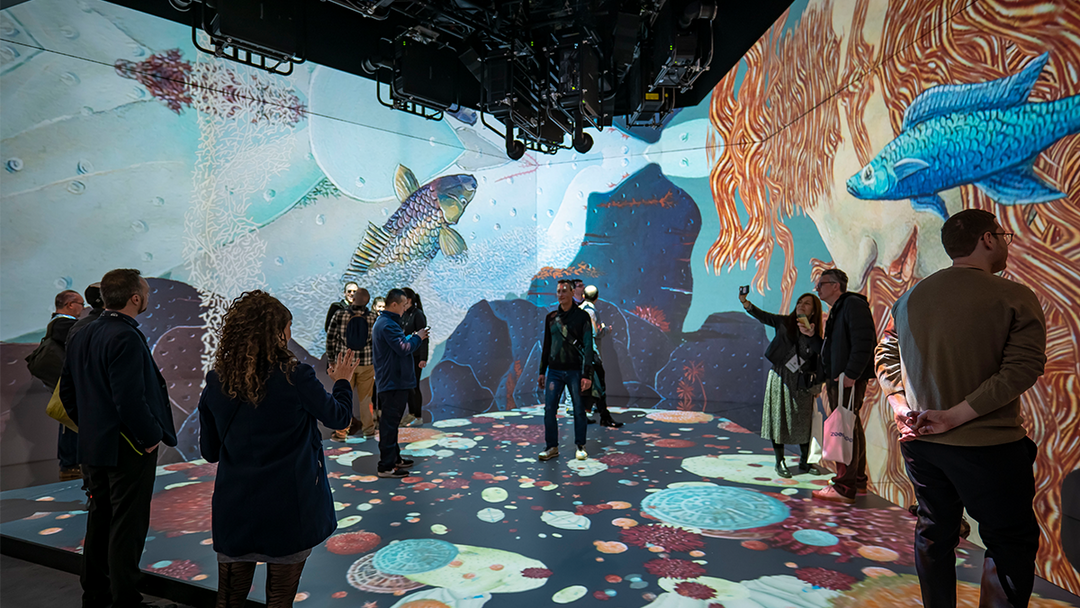 Matrox Convert IP Enables State-of-the-art AVoverIP Immersive Art Exhibit